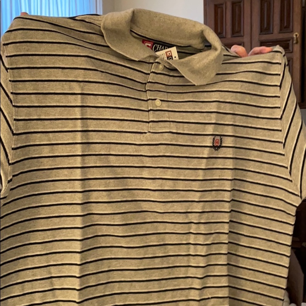 Grey Chaps golf shirt